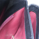 CHANEL Matelasse Trendy CC Hand Bag Lamb Skin 2way Black Gold CC Auth 206325SV-32