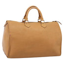 LOUIS VUITTON Epi Speedy 35 Hand Bag Zipangu Gold LV Auth 206327-1