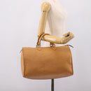 LOUIS VUITTON Epi Speedy 35 Hand Bag Zipangu Gold LV Auth 206327-22
