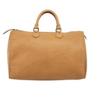LOUIS VUITTON Epi Speedy 35 Hand Bag Zipangu Gold LV Auth 206327-2