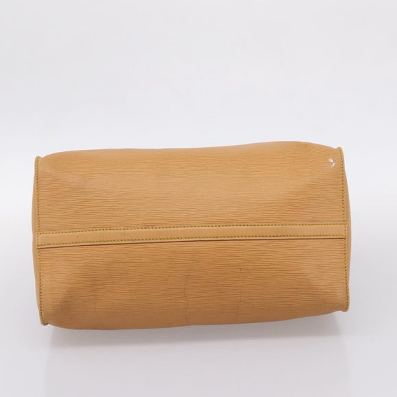 LOUIS VUITTON Epi Speedy 35 Hand Bag Zipangu Gold LV Auth 206327