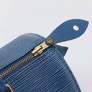 LOUIS VUITTON Epi Speedy 25 Hand Bag Toledo Blue M43015 LV Auth 206328-14