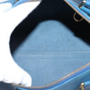 LOUIS VUITTON Epi Speedy 25 Hand Bag Toledo Blue M43015 LV Auth 206328-16