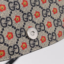 GUCCI GG Supreme Children's Waist bag PVC Sherry Line Navy 835822 Auth 206329M-17