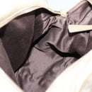 Miu Miu Hand Bag Vitellolux 2way Beige Gold Auth 206339A-23