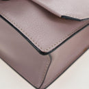 Miu Miu Shoulder Bag Leather Pink Gold Auth 206340M-17