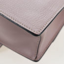 Miu Miu Shoulder Bag Leather Pink Gold Auth 206340M-19