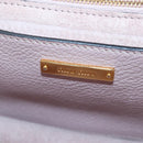 Miu Miu Shoulder Bag Leather Pink Gold Auth 206340M-27