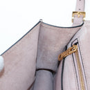 Miu Miu Shoulder Bag Leather Pink Gold Auth 206340M-29
