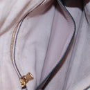 Miu Miu Shoulder Bag Leather Pink Gold Auth 206340M-31