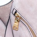 Miu Miu Shoulder Bag Leather Pink Gold Auth 206340M-32