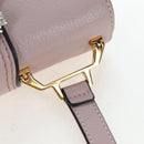 Miu Miu Shoulder Bag Leather Pink Gold Auth 206340M-7