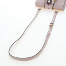 Miu Miu Shoulder Bag Leather Pink Gold Auth 206340M-9