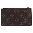 LOUIS VUITTON Monogram Pochette Cles Coin Purse Tribal Mask M60213 Auth 206347M-2