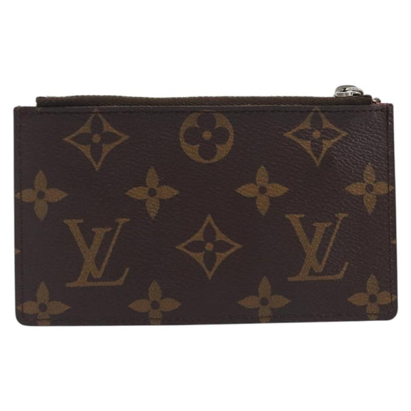 LOUIS VUITTON Monogram Pochette Cles Coin Purse Tribal Mask M60213 Auth 206347M