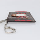 LOUIS VUITTON Monogram Pochette Cles Coin Purse Tribal Mask M60213 Auth 206347M-4