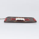 LOUIS VUITTON Monogram Pochette Cles Coin Purse Tribal Mask M60213 Auth 206347M-6
