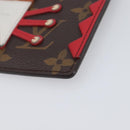 LOUIS VUITTON Monogram Pochette Cles Coin Purse Tribal Mask M60213 Auth 206347M-7