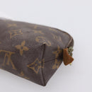 LOUIS VUITTON Monogram Pochette Cosmetic PM Pouch M43998 LV Auth 206348-15