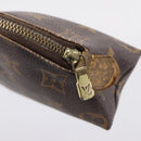 LOUIS VUITTON Monogram Pochette Cosmetic PM Pouch M43998 LV Auth 206348-8