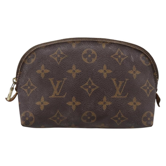 LOUIS VUITTON Monogram Pochette Cosmetic PM Pouch M43998 LV Auth 206348