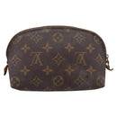 LOUIS VUITTON Monogram Pochette Cosmetic PM Pouch M43998 LV Auth 206348-2