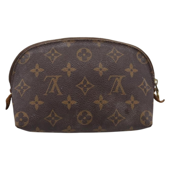LOUIS VUITTON Monogram Pochette Cosmetic PM Pouch M43998 LV Auth 206348