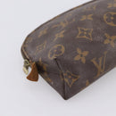 LOUIS VUITTON Monogram Pochette Cosmetic PM Pouch M43998 LV Auth 206348-14