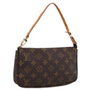 LOUIS VUITTON Monogram Pochette Accessoires Pouch M51980 LV Auth 206354A-1