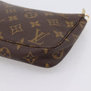 LOUIS VUITTON Monogram Pochette Accessoires Pouch M51980 LV Auth 206354A-16