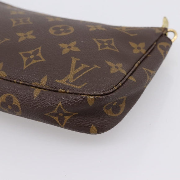 LOUIS VUITTON Monogram Pochette Accessoires Pouch M51980 LV Auth 206354A