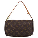 LOUIS VUITTON Monogram Pochette Accessoires Pouch M51980 LV Auth 206354A-13