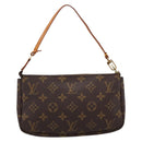 LOUIS VUITTON Monogram Pochette Accessoires Pouch M51980 LV Auth 206354A-2