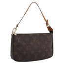 LOUIS VUITTON Monogram Pochette Accessoires Pouch M51980 LV Auth 206355-1