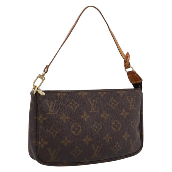 LOUIS VUITTON Monogram Pochette Accessoires Pouch M51980 LV Auth 206355