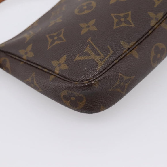 LOUIS VUITTON Monogram Pochette Accessoires Pouch M51980 LV Auth 206355