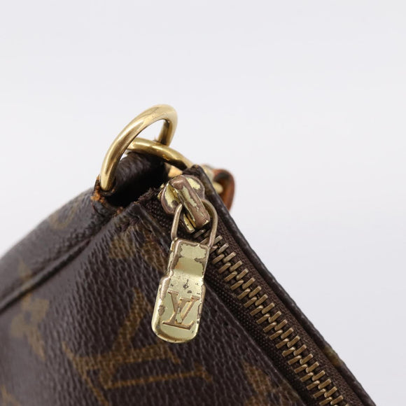 LOUIS VUITTON Monogram Pochette Accessoires Pouch M51980 LV Auth 206355