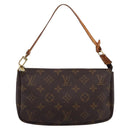 LOUIS VUITTON Monogram Pochette Accessoires Pouch M51980 LV Auth 206355-13