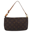 LOUIS VUITTON Monogram Pochette Accessoires Pouch M51980 LV Auth 206355-2
