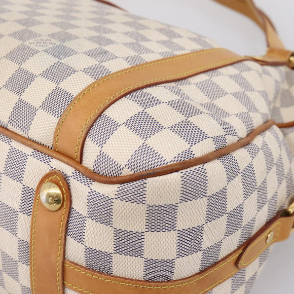 LOUIS VUITTON Damier Azur Stresa GM Tote Bag M51186 LV Auth 206362A