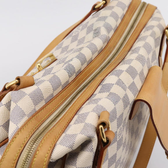 LOUIS VUITTON Damier Azur Stresa GM Tote Bag M51186 LV Auth 206362A