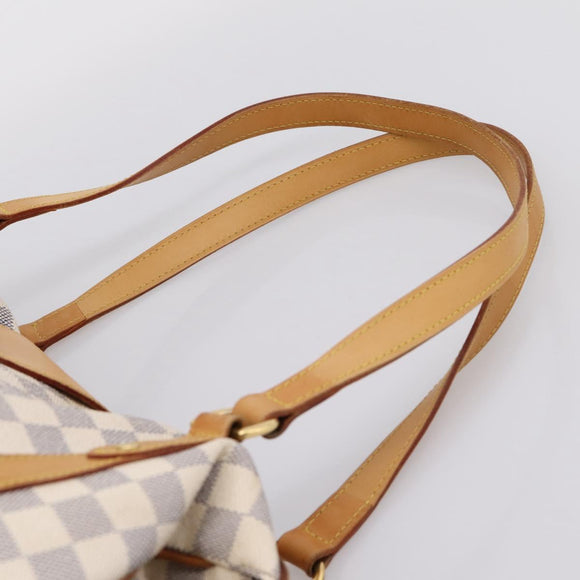 LOUIS VUITTON Damier Azur Stresa GM Tote Bag M51186 LV Auth 206362A