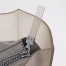 CHANEL Tote Bag Rubber Gray CC Auth 206363-15