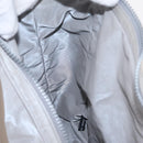 CHANEL Tote Bag Rubber Gray CC Auth 206363-19