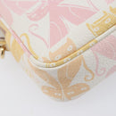 Miu Miu Shoulder Bag Leather Pink Gold Auth 206365M-19