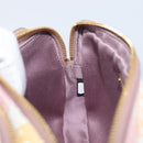 Miu Miu Shoulder Bag Leather Pink Gold Auth 206365M-24