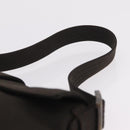 Salvatore Ferragamo Gancini Shoulder Bag Canvas Khaki Auth 206366V-8