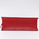 LOUIS VUITTON Epi Sac Triangle Hand Bag Red M52097 LV Auth 206372-5
