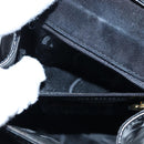 Salvatore Ferragamo Vala Hand Bag Patent leather 2way Black Gold Auth 206373-29