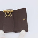 LOUIS VUITTON Damier Ebene Multicles 4 Key Case N62631 LV Auth 206376V-20